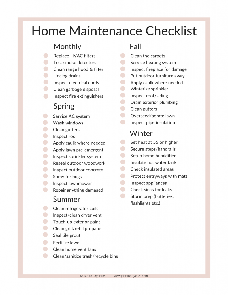 Content image for DIY Home Maintenance Checklist